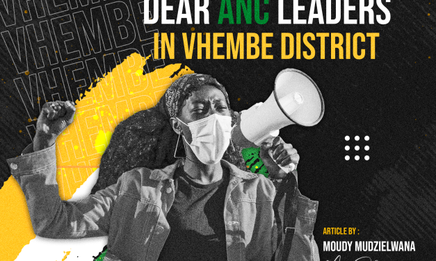 Dear ANC leaders in Vhembe District