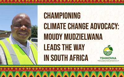 Championing Climate Change Advocacy: Moudy Mudzielwana Leads the Way in South Africa